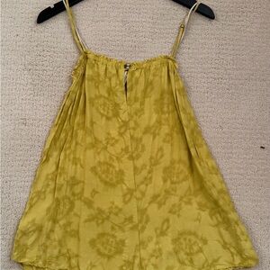 Elegant Yellow Floral Women's romper